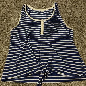 Old navy tank top tee, Large,